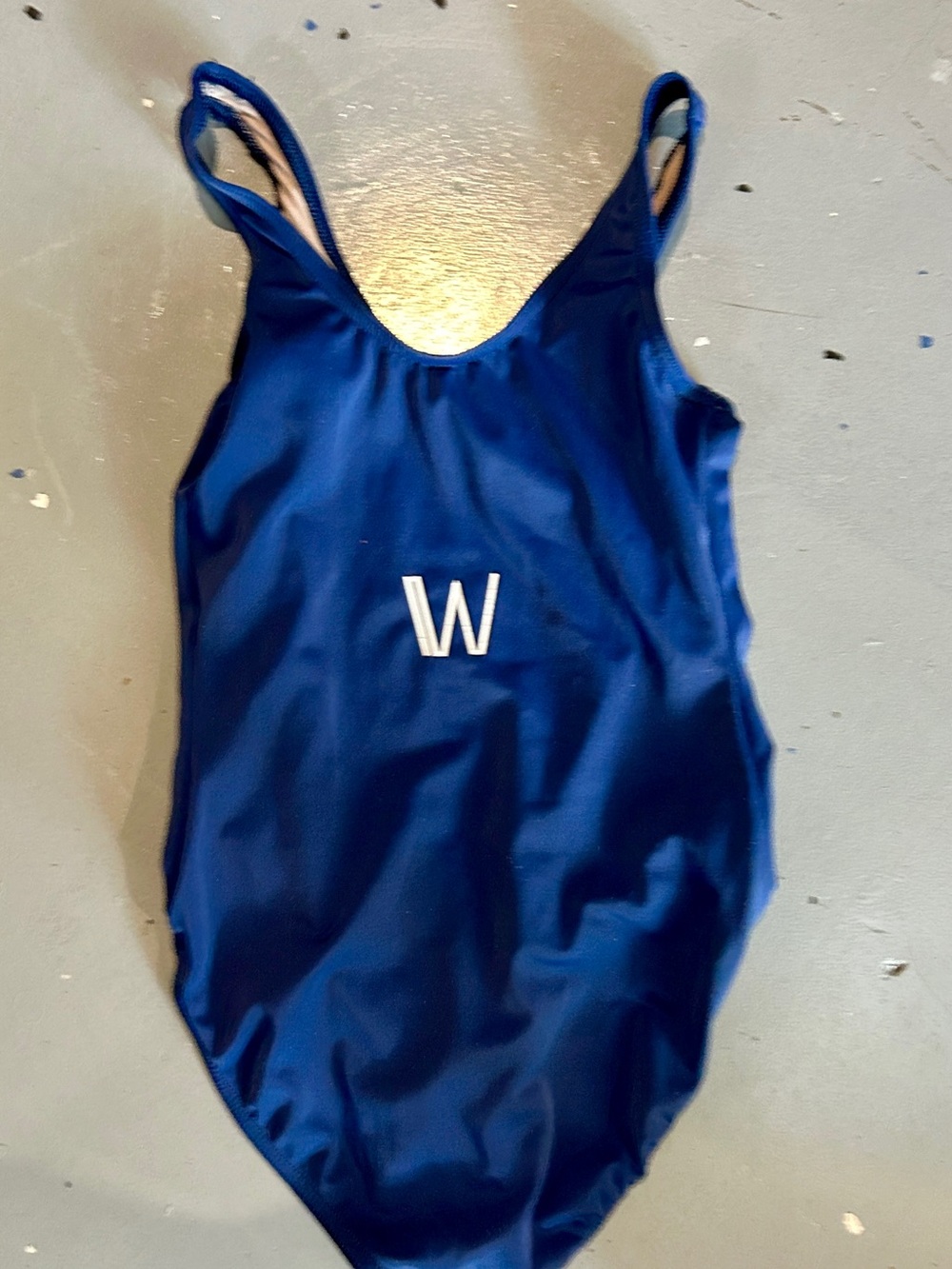 Weissman Blue leotard /Dance Costume